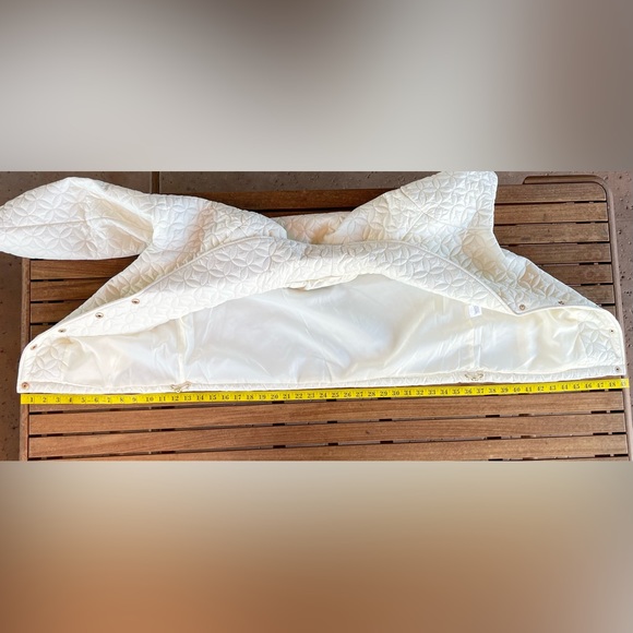 MARC NEW YORK ~ Fantastic Quilting! Winter White Jacket ~ Size Large - Picture 11 of 17